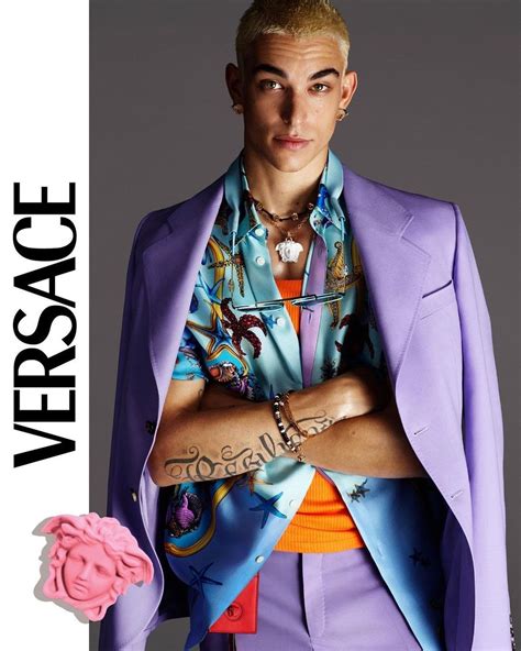 modelabel versace|versace model male.